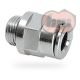 (101446) Csatlakozó kR 6 mm vezetékhez, egyenes Kg1/8"