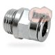 (101496) Csatlakozó D=8 mm vezetékhez, egyenes, kG1/4"