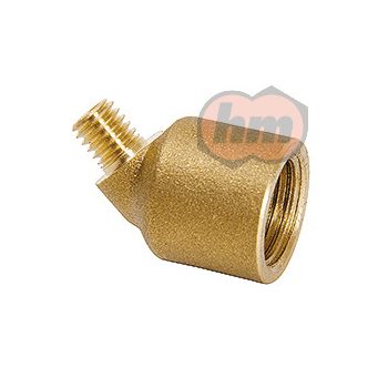 (104824) 45°-os könyök M6 külső x G1/4 belső