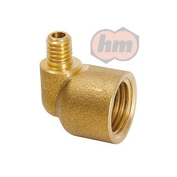 (104828) 90°-os könyök M6 külső x G1/4 belső