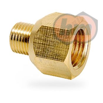 (104840) Redukáló kM10 x 1 x bG1/4" (réz)