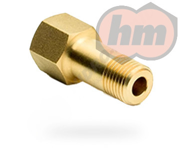 (104854) Hosszabbító, 30 mm, kR1/4" x bG1/4" (réz)