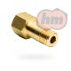 (104854) Hosszabbító, 30 mm, kR1/4" x bG1/4" (réz)