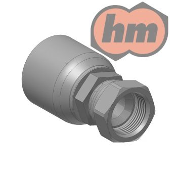 (10673-20-20-SM) DKJ SAE DN32 1-5/8" JIC COUP