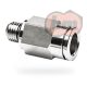 (111955) Csőcsatlakozó kM8x1 x k8mm egyenes bronz