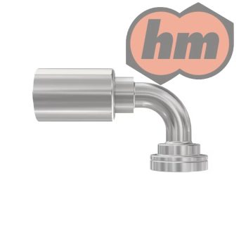 (16N70-8-8-1P) SFS 90° 6000psi, 1/2" 31,75mm, DN12
