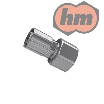 (1JC48-16-16) ORFS 1.7/16 UNF DN25 tömlőszerelvény