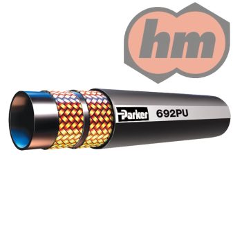   (692PU-8-8) PARKER Kompakt iker hidraulika tömlő, 1SC, 210BAR, poliuretán külső réteg