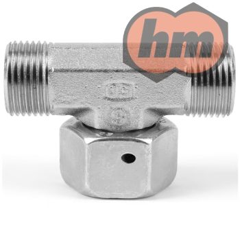   (ET08SOMDCF) T-csatlakozó vágógyűrű és hollander nélkül