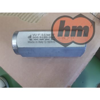 (VSZ-1-) visszacsapó szelep 1" vezetékbe építhető