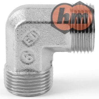   (W08SCFX) Könyök csavarzat 90° vágógyűrű és hollander nélkül